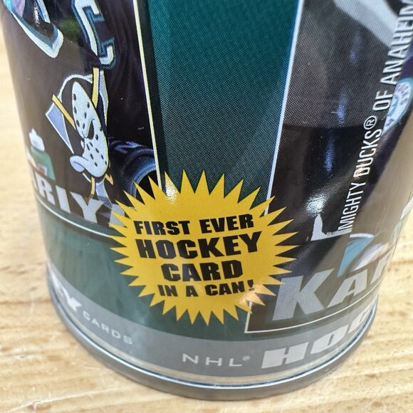 1997-98 Pinnacle Inside Hockey Factory Sealed Can #15 Paul Kariya - Picture 3 of 5